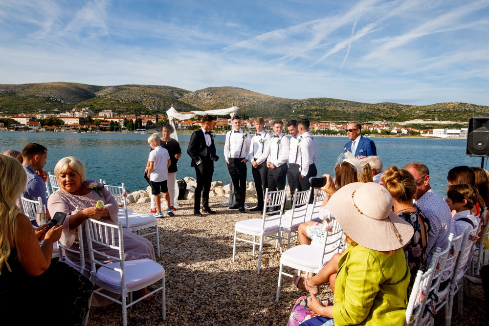 wedding ceremony on the beach