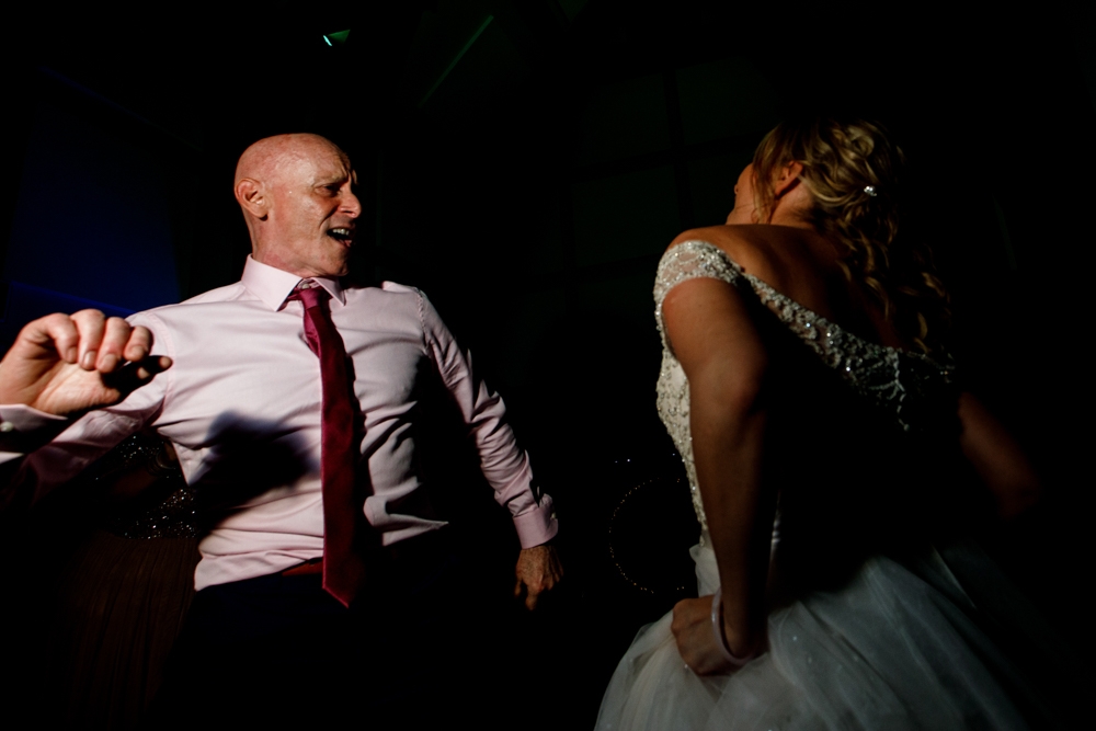 guests on the dance floor