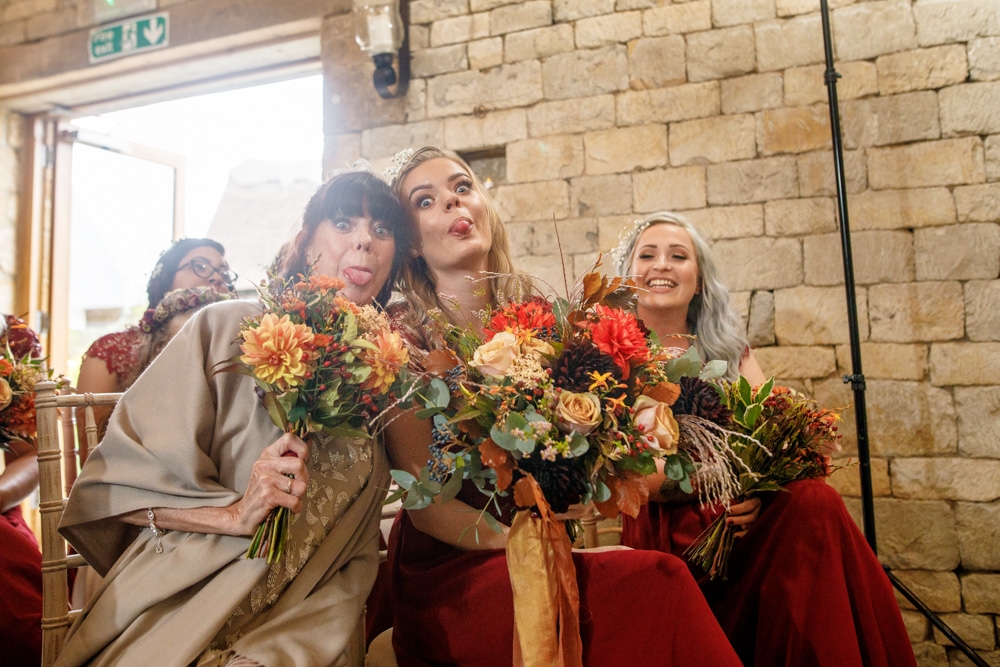 emotional guests during ceremony