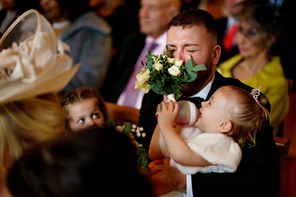 guests watching the ceremony